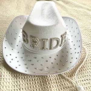 Customized Bride Cowboy Hat